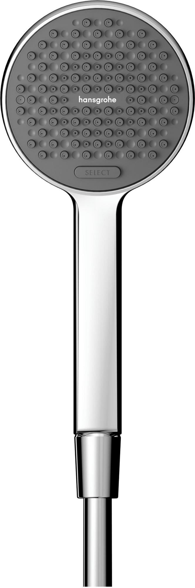 HANSGROHE Activera Select S 95 2jet EcoSmart Handbrause – Chrom, 2 Strahlarten, Select-Taste