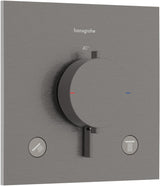 HANSGROHE Ecostat Comfort E Thermostat Fertigset für 2 Verbraucher – BBC, iBox universal 2