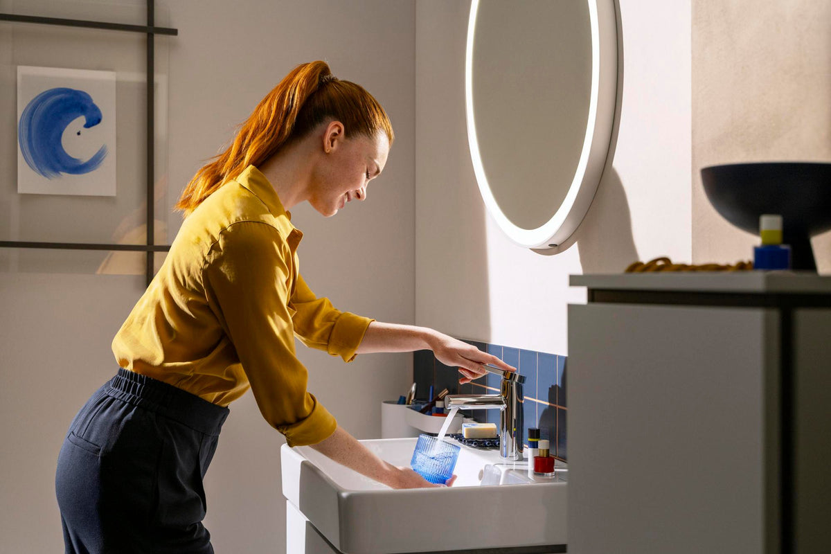 Hansgrohe Zesis S Einhebel-Waschtischmischer 100 mit Push-Open-Ablaufgarnitur chrom