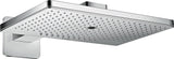 AXOR ShowerSolutions Kopfbrause 460/300 3jet Chrom – Rechteckige Regendusche mit 3 Strahlarten