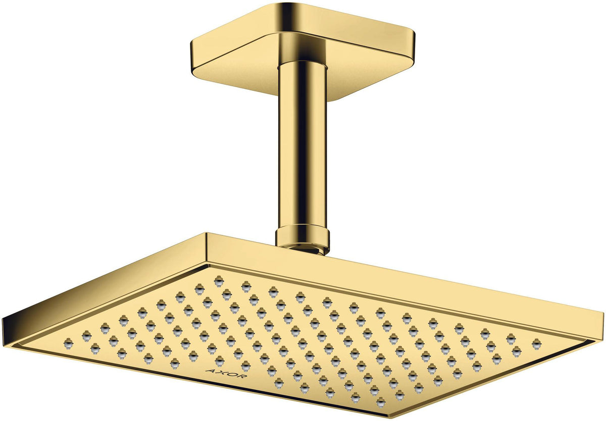 AXOR Kopfbrause 245 x 185 mm, 1 Jet, Chrom – Rain-Strahl für Wand- und Deckenmontage
