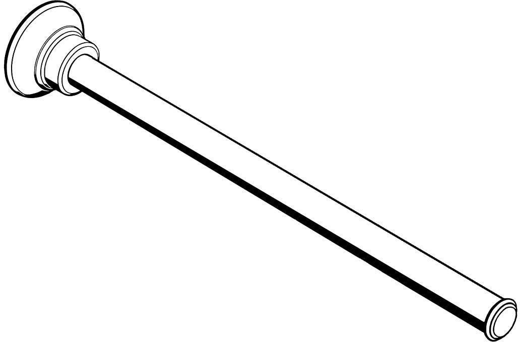 AXOR MONTREUX Handtuchhalter 433 mm Wandmontage verchromt von Hansgrohe