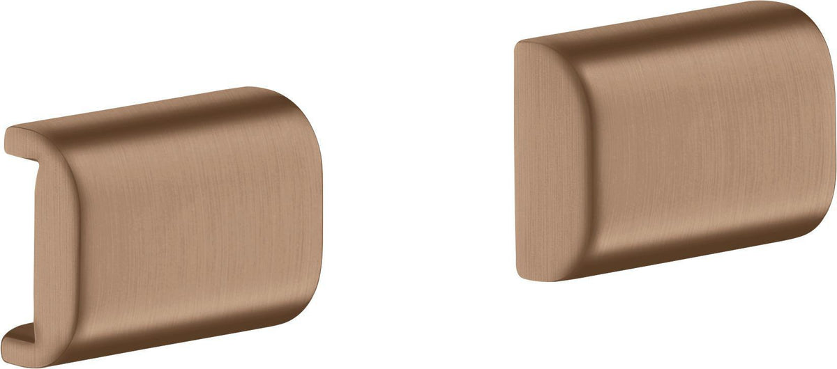 AXOR Universal Softsquare Abdeckung für Reling in Chrom – Hansgrohe Zubehör