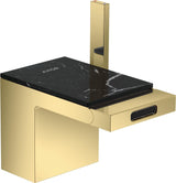AXOR MyEdition Platte 150 in Leder – Abnehmbare Design-Abdeckung für Waschtischarmaturen