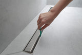 HANSGROHE RainDrain Match Duschrinne 600 mm mattschwarz höhenverstellbar
