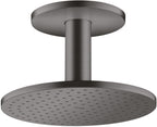 brushed black chrome / schwarz