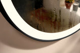 HANSGROHE Spiegel Xarita Lite S – runder LED-Wandspiegel 700 mm mit TouchlessSensor und AntiFog