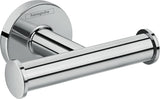 HANSGROHE Doppelhaken Logis Universal chrom – Wandmontage, verdeckte Befestigung, poliert