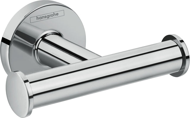 HANSGROHE Doppelhaken Logis Universal chrom – Wandmontage, verdeckte Befestigung, poliert