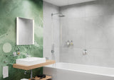 HANSGROHE Wandanschluss FixFit S mit Brausehalter – polished gold optic