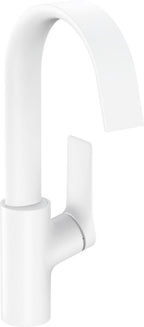 mattweiß / Pop-up-Ventil mit vertikalem Hebel / keine Angabe