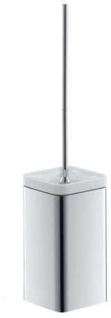 HANSGROHE AXOR Urquiola WC-Bürstenhalter Wandversion – Chrom, Opalglas, inkl. Bürste
