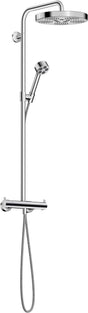 AXOR One Showerpipe mit Thermostat und Kopfbrause 280 1jet EcoSmart in Chrom