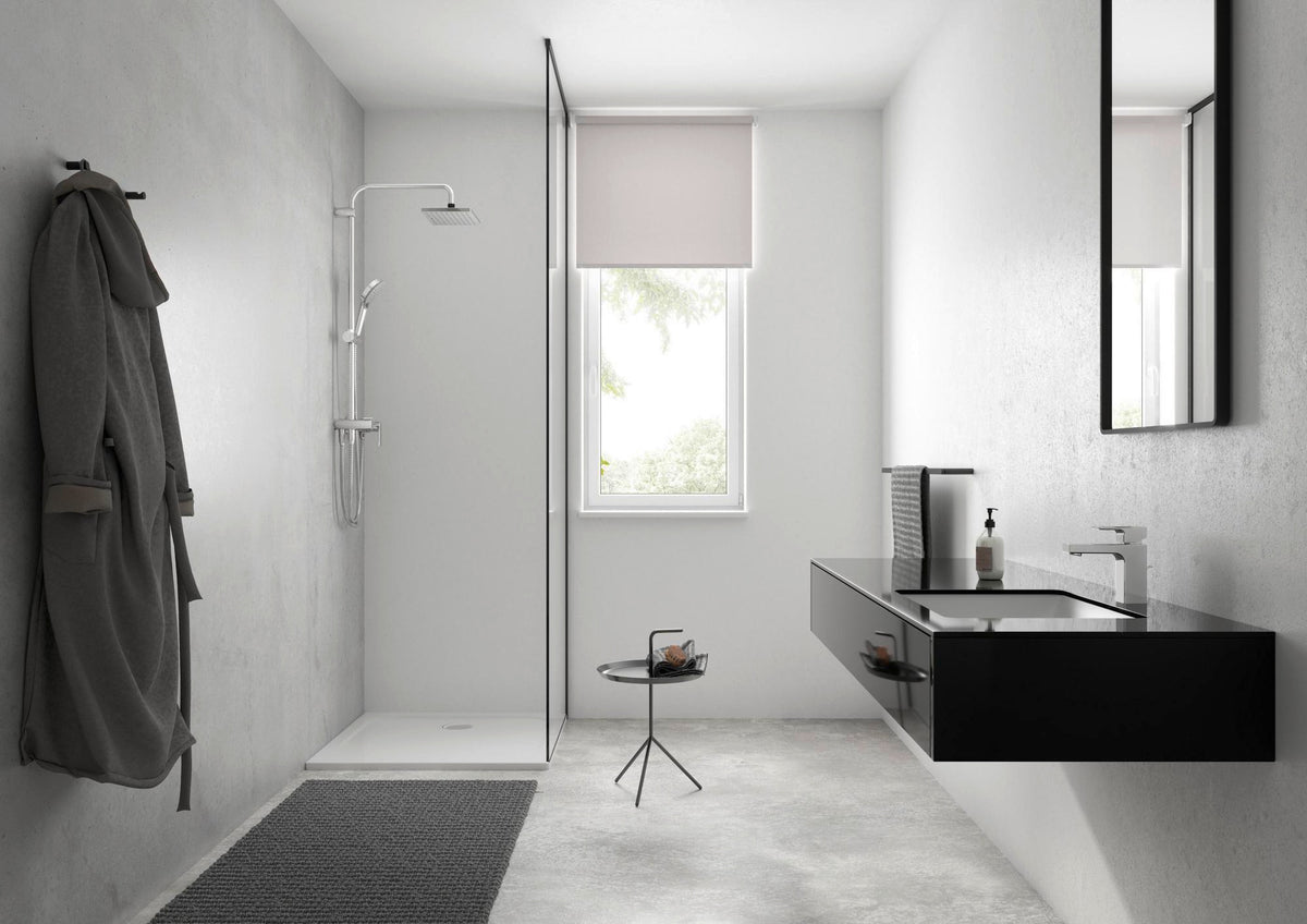 HANSGROHE Showerpipe VERNIS Shape 230 1jet Reno Chrom – Duschsystem mit Kopf- und Handbrause