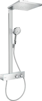 mit Thermostat Shower Tablet 350, Kopfbrause, 405 mm Brausea / 1066 mm / Chrom