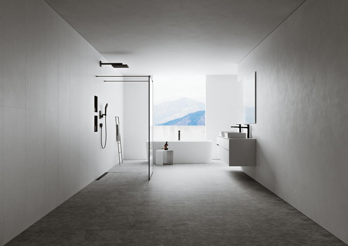 HANSGROHE XtraStoris Minimalistic Wandnische rahmenlos mattschwarz 300x150x100 mm