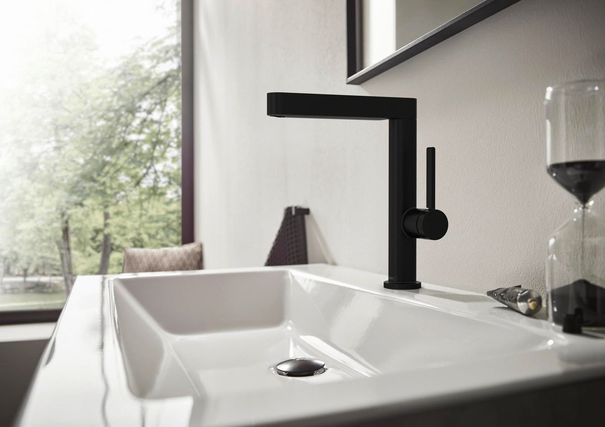 HANSGROHE Finoris 230 Einhebel-Waschtischmischer mit Push-Open Ablaufgarnitur, chrom