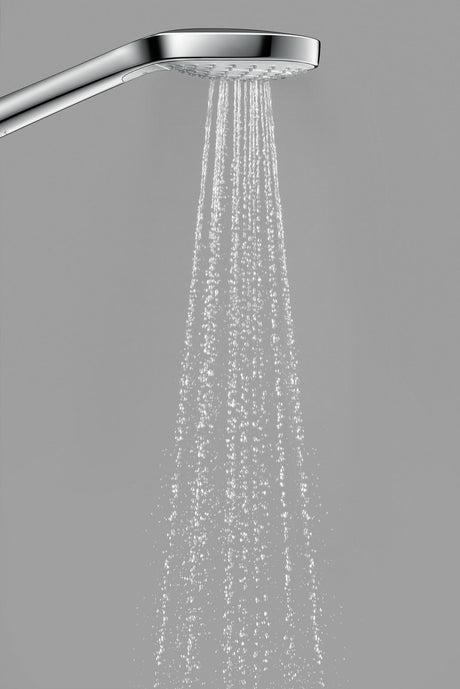 HANSGROHE HG Handbrause CROMA SELECT S VARIO DN 15 weiß/chrom – 3 Strahlarten, Select-Taste & QuickClean