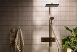 HANSGROHE Raindance Alive Q 210/340 2jet Duschsystem mit Thermostat – Schwarz