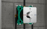 HANSGROHE ShowerSelect Comfort Q Thermostat UP Chrom – 2 Verbraucher, Select-Tasten, Mengensteuerung