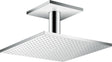 AXOR Kopfbrause 300/300 2jet Deckenmontage Chrom – PowderRain & Intense PowderRain