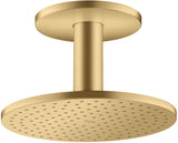 AXOR Kopfbrause 250 1jet PowderRain Deckenmontage Chrom von Hansgrohe