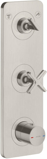 AXOR Citterio E Thermostatmodul DN20 für 2 Verbraucher – Chrom, 380x120 mm
