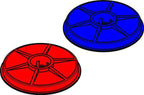 AXOR / Nein / Farbring rot/blau Axor Massaud 3-Loch WT-Arm