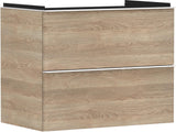 HANSGROHE Xelu Q Waschtischunterschrank 780 mm weiß hochglanz mit 2 Schubkästen
