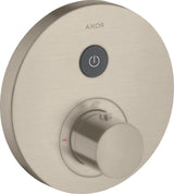 AXOR ShowerSelect Round Unterputz Thermostat für 1 Verbraucher, Chrom – komfortable Select-Technologie
