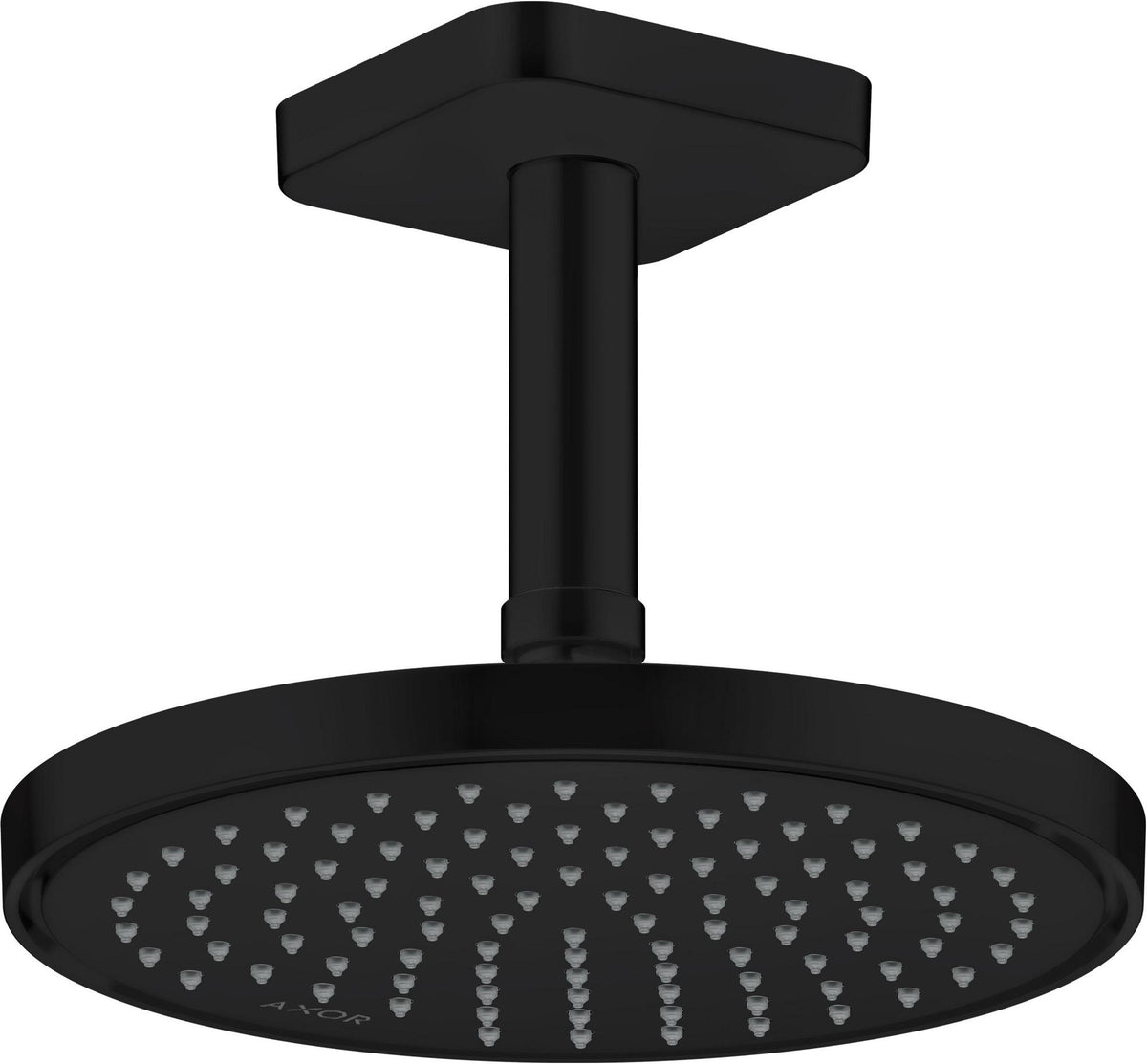 AXOR Kopfbrause 220 1jet chrom – Rain-Strahl, 220 mm, Wand- oder Deckenmontage