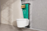 HANSGROHE EluPura S Wand-WC Set weiß mit HygienEffect und SoftClose
