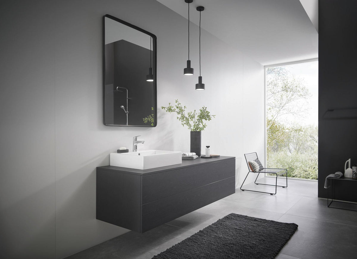 HANSGROHE Focus 100 Einhebel-Waschtischmischer DN 15 CoolStart mit Zugstangen-Ablaufgarnitur