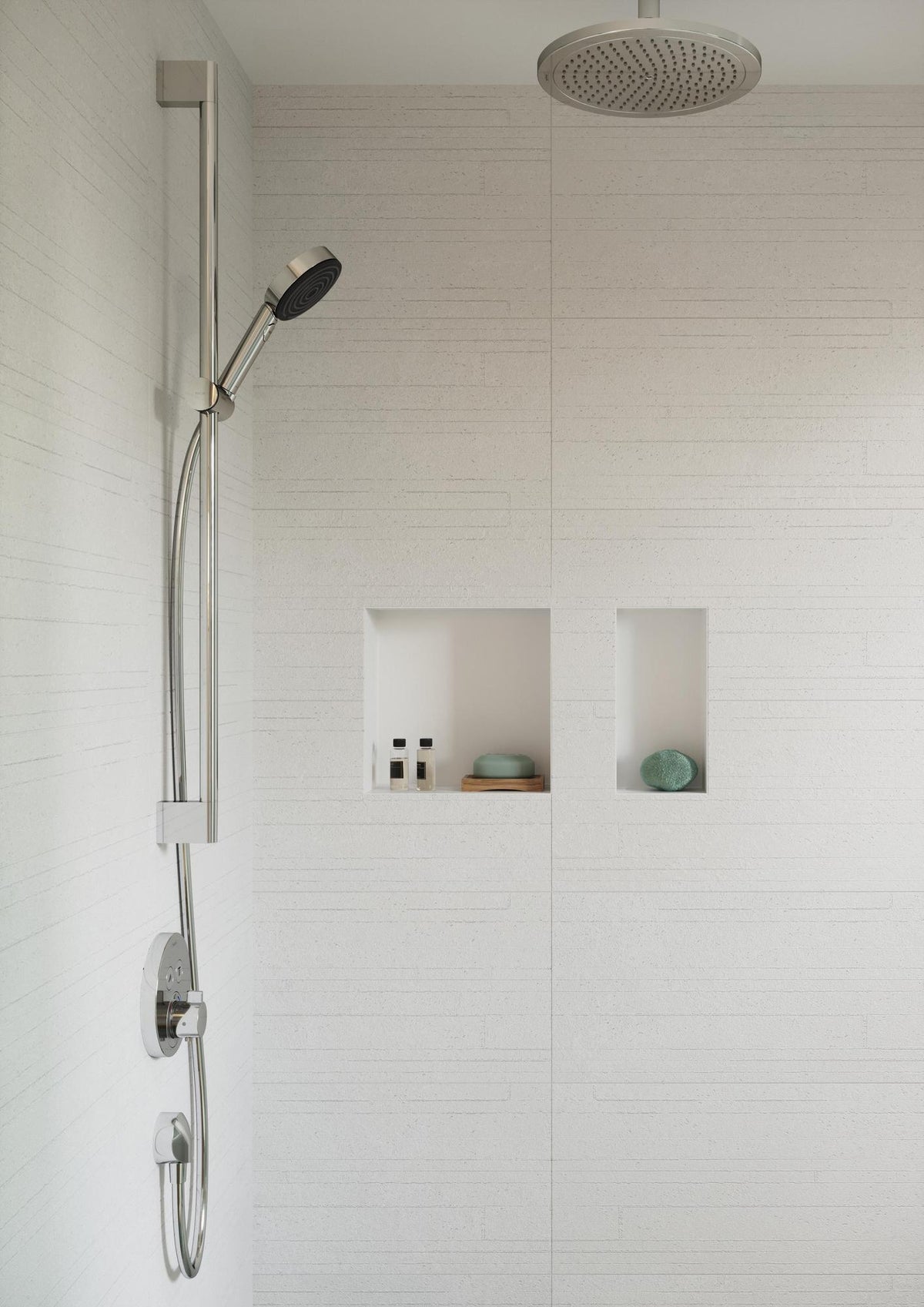 HANSGROHE XtraStoris Minimalistic Wandnische rahmenlos mattschwarz 300x150x100 mm