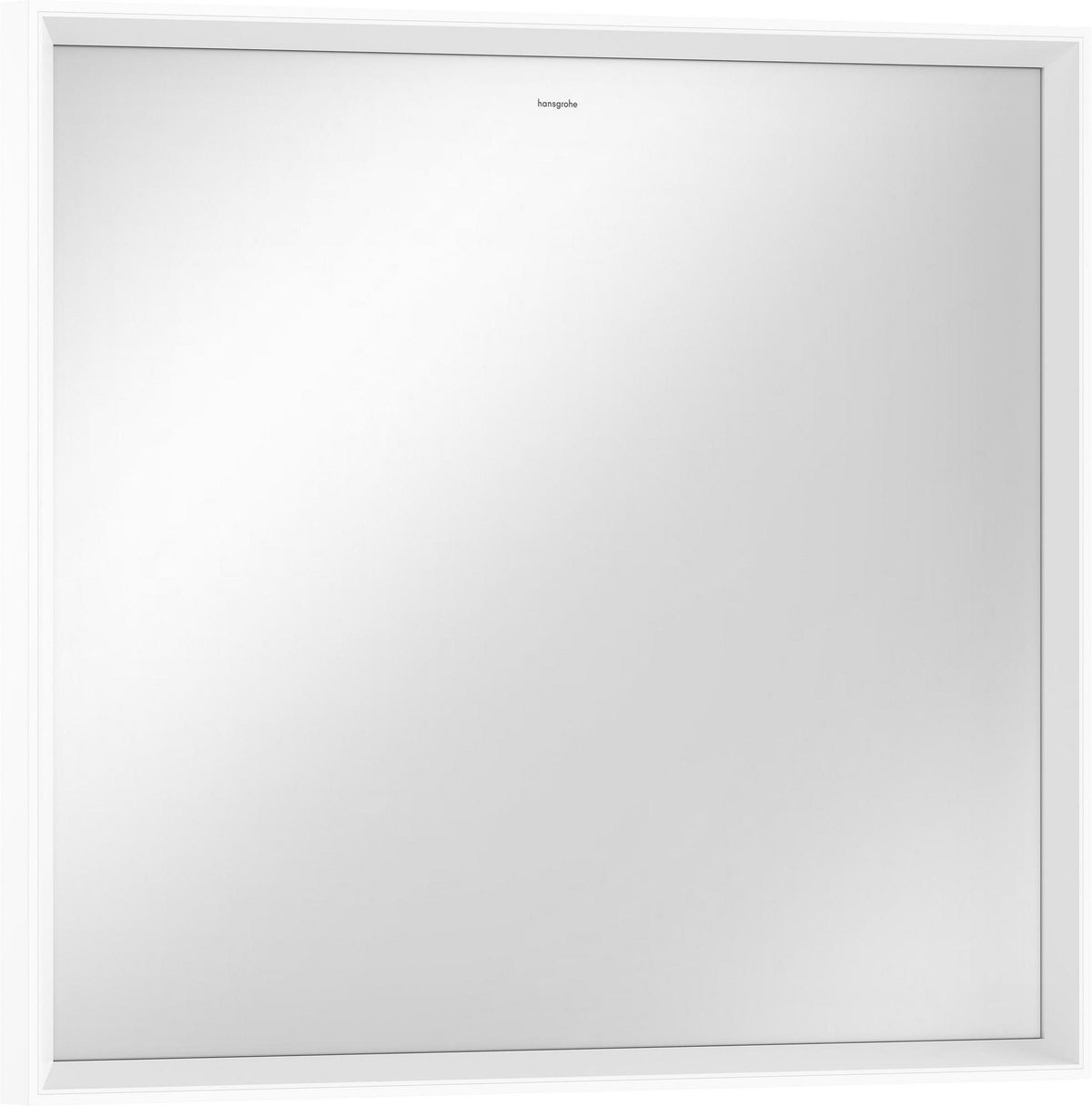 HANSGROHE Xarita E Wandspiegel 800x700 mm mattweiß mit LED-Beleuchtung und IR-Sensor