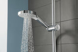 HANSGROHE Handbrause Croma Select E Multi – 3 Strahlarten, Select-Taste, weiß/chrom