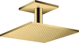 AXOR Kopfbrause 300/300 2jet Deckenmontage Chrom – PowderRain & Intense PowderRain