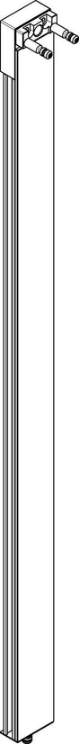 HANSGROHE HG Steigrohr mit Blende Showerpipe 1000 mm Chrom – Duschstangen-Ersatzteil