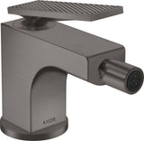 AXOR CITTERIO Einhebel-Bidetmischer mit Zugstangen-Ablaufgarnitur, Chrom – Hansgrohe