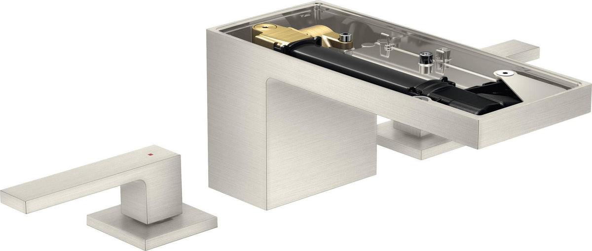 AXOR MYEDITION 3-Loch-Waschtischmischer 70 ohne Platte in polished gold optic – PowderRain