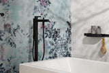 HANSGROHE Zesis S Wannenmischer bodenstehend Chrom mit Stabhandbrause