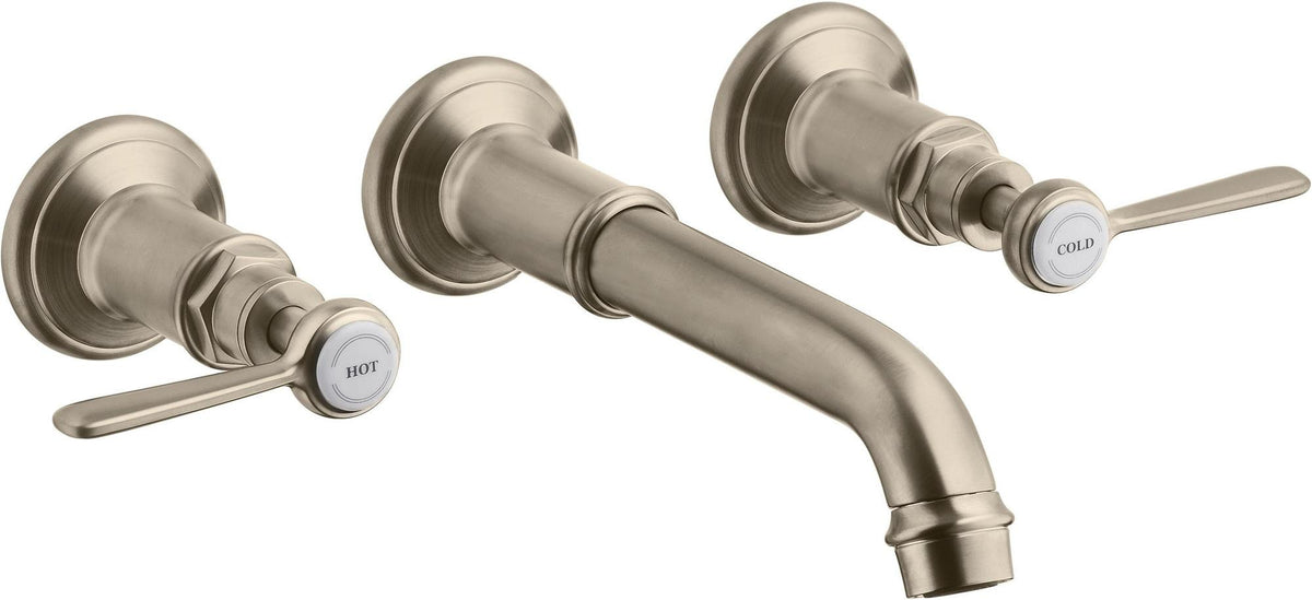 AXOR MONTREUX 3-Loch-Waschtischarmatur Unterputz DN 15 mit Hebelgriff Chrom