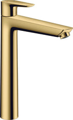 für 1 Hahnloch / gold / mit Zugstangen-Ablaufgarnitur