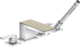 AXOR MYEDITION 4-Loch-Wannenrandarmatur ohne Platte – polished gold optic, thermostatisch