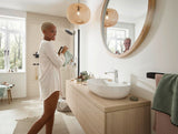 Hansgrohe WallStoris Wandleiste 500 mm mattschwarz – flexibel montierbare Deko- und Befestigungsleiste