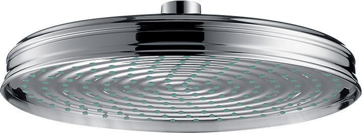 AXOR Montreux Tellerkopfbrause 240 mm 1jet Chrom – RainAir Strahl, Decken-/Wandmontage