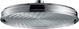 AXOR Montreux Tellerkopfbrause 240 mm 1jet Chrom – RainAir Strahl, Decken-/Wandmontage