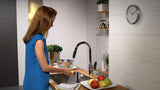 HANSGROHE Focus M41 Einhebel-Küchenmischer 240 mit Ausziehbrause, Chrom