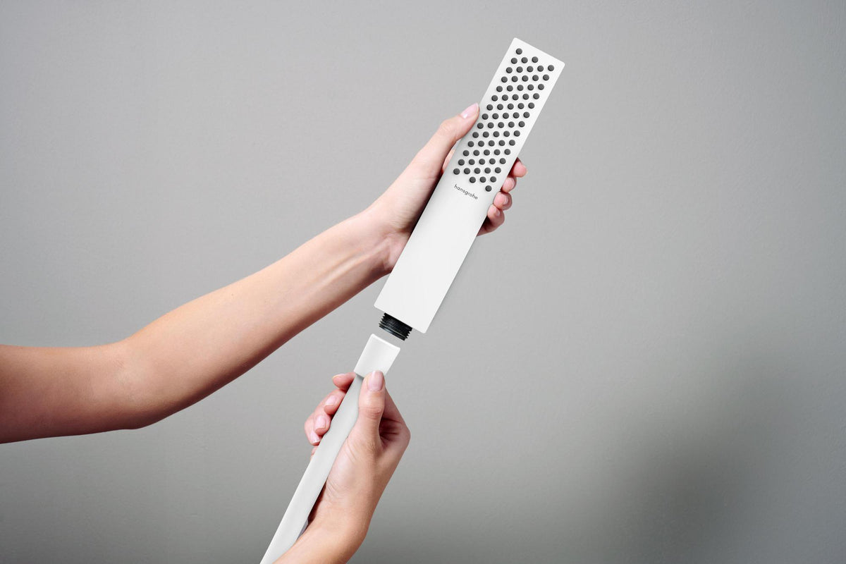 HANSGROHE Pulsify E 1jet Stabhandbrause EcoSmart Chrom – PowderRain & QuickClean