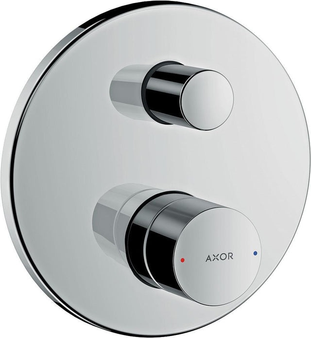 AXOR UNO Wannenmischer Aufputz Chrom – Einhebelmischer mit Umsteller und Keramikmischsystem